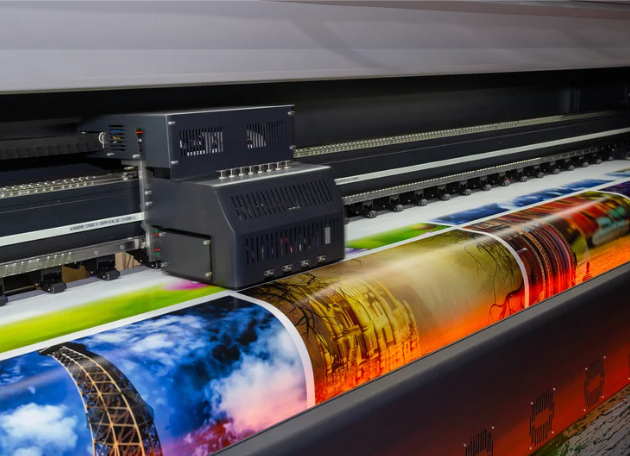 Impresión de gran formato en plotter industrial
